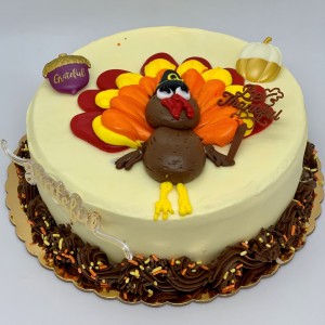 Turkey Novelty Cake